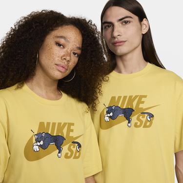 Тениска Nike SB Skate Tee Жълто | FV3496-700, 4