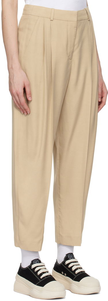 Панталони Stella McCartney Stella McCartney Tapered Trousers Бежово | 5919643DU701, 1