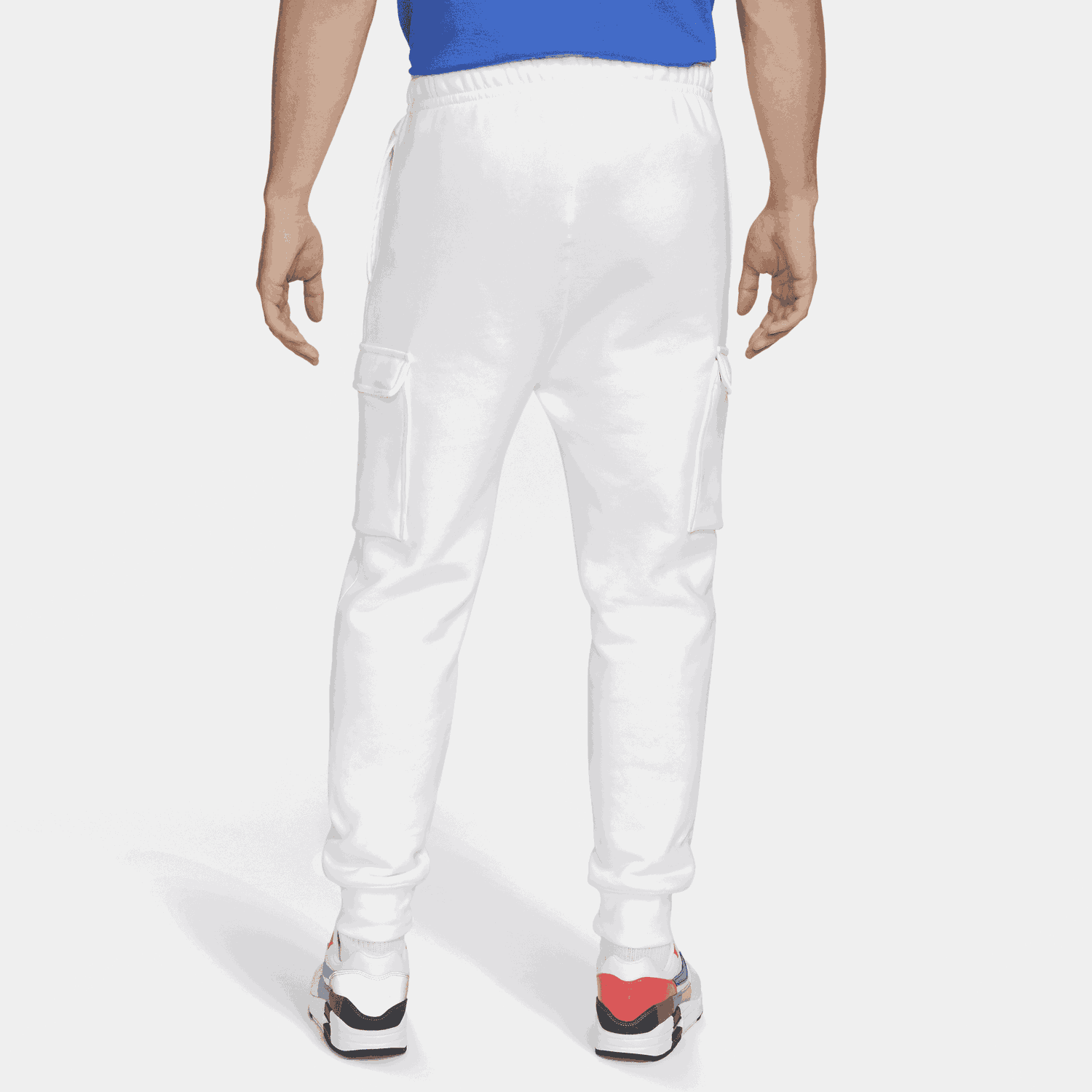 Карго панталони Nike Sportswear Standard Issue Cargo Бяло | FB1257-100, 1
