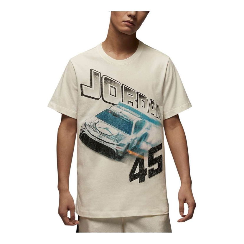Тениска Jordan Jordan Brand Racing T-Shirt Бежово | IB7352-133