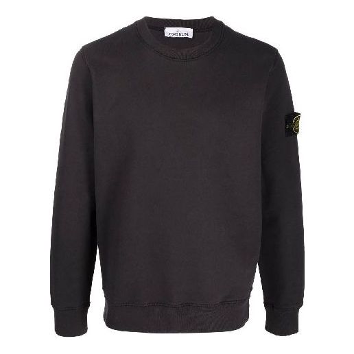 Пуловер Stone Island Logo Patch Sweatshirt Сиво | 751563020-V0065