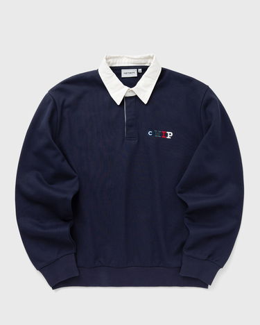 Суитчър Carhartt WIP Rugby Sweatshirt Тъмно синьо | I034592-0AG.XX, 0