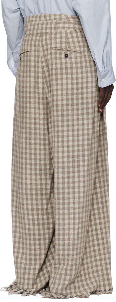 Панталони HED MAYNER Hed Mayner Check Trousers Бежово | HMMB30041A-HB201, 2