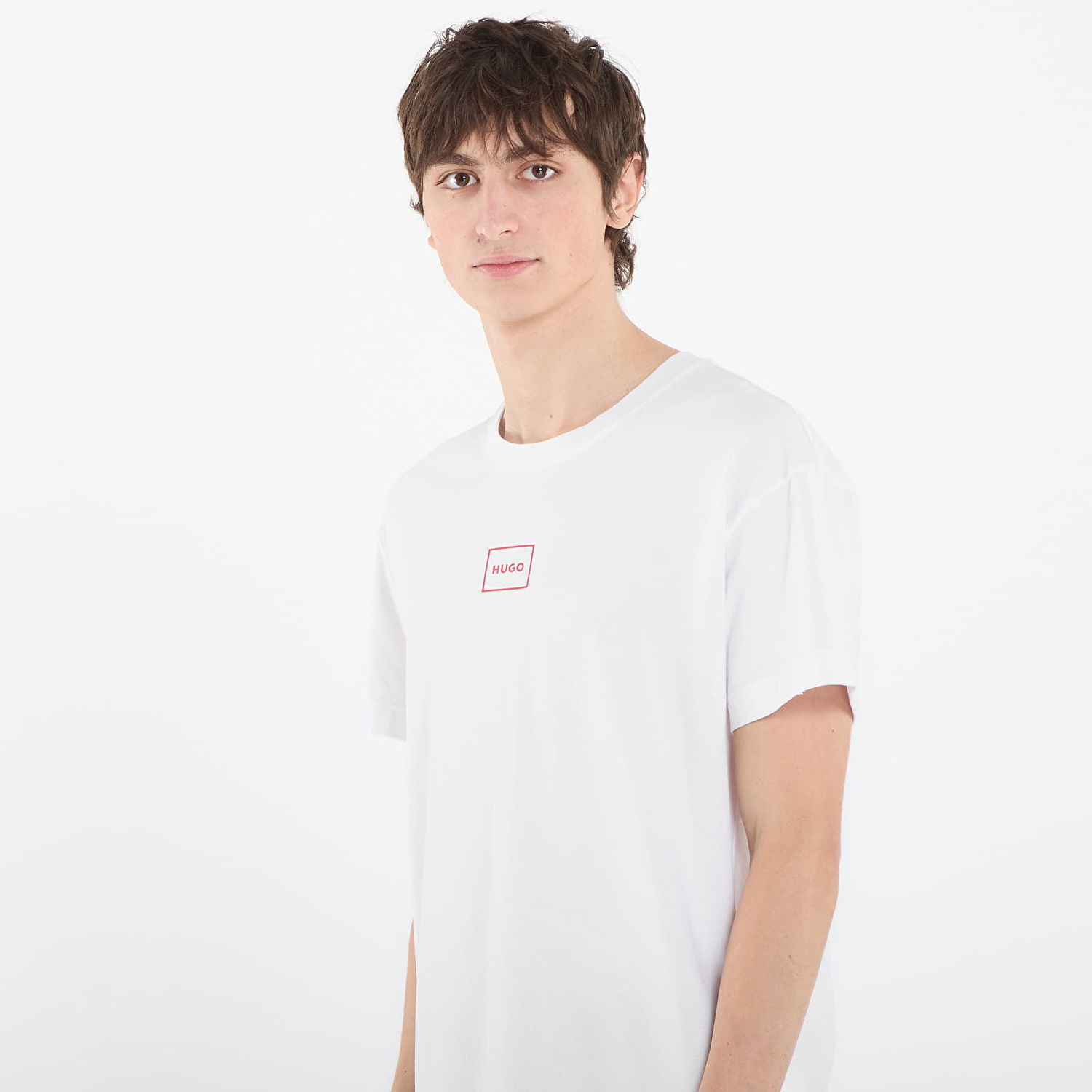 Тениска BOSS Laze T-Shirt Бяло | 50525236-101, 1