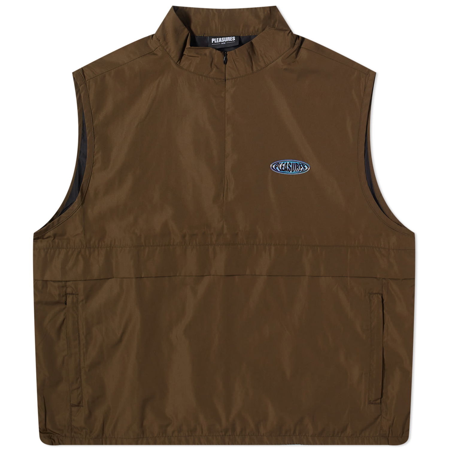 Жилетка Pleasures Disguise Vest Olive Зелено | P23SU003-OLV, 0