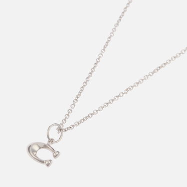 Колие Coach Starter Chain Silver-Tone Pendant Necklace Металик | 37335949RHO030, 0