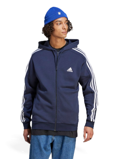 Суитчър adidas Originals Essentials Fleece 3-Stripes Тъмно синьо | IJ6478