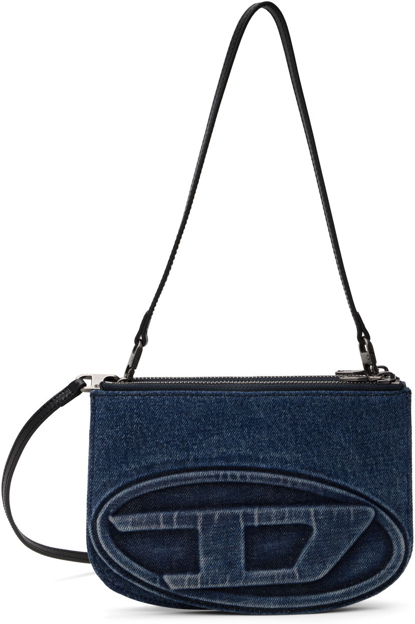 Чанта през рамо Diesel Denim 1DR Twin Shoulder Bag Синьо | X10330 P6717
