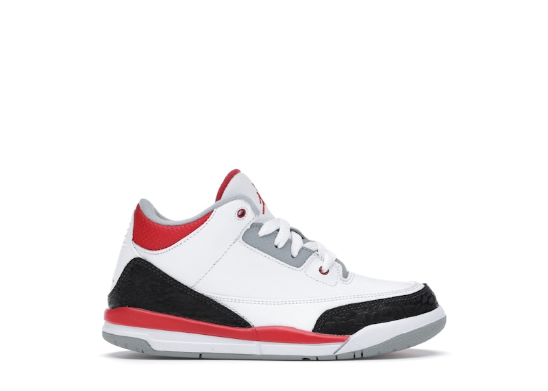 Кецове и обувки Jordan Jordan 3 Retro Fire Red (2013) Бяло | 429487-120, 0