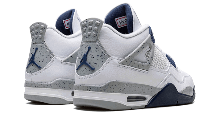 Кецове и обувки Jordan Air Jordan 4 Retro "Midnight Navy" GS Синьо | 408452-140, 1