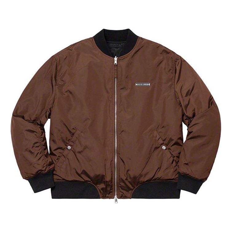 Яке бомбър Supreme Reversible Backpack Bomber Jacket Кафяво | SUP-SS19-832