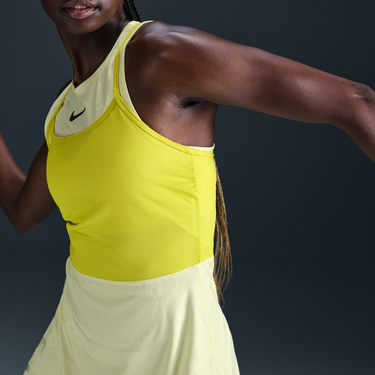 Pокля Nike NikeCourt Slam Dri-FIT Tennis Dress Жълто | FZ6463-331, 4