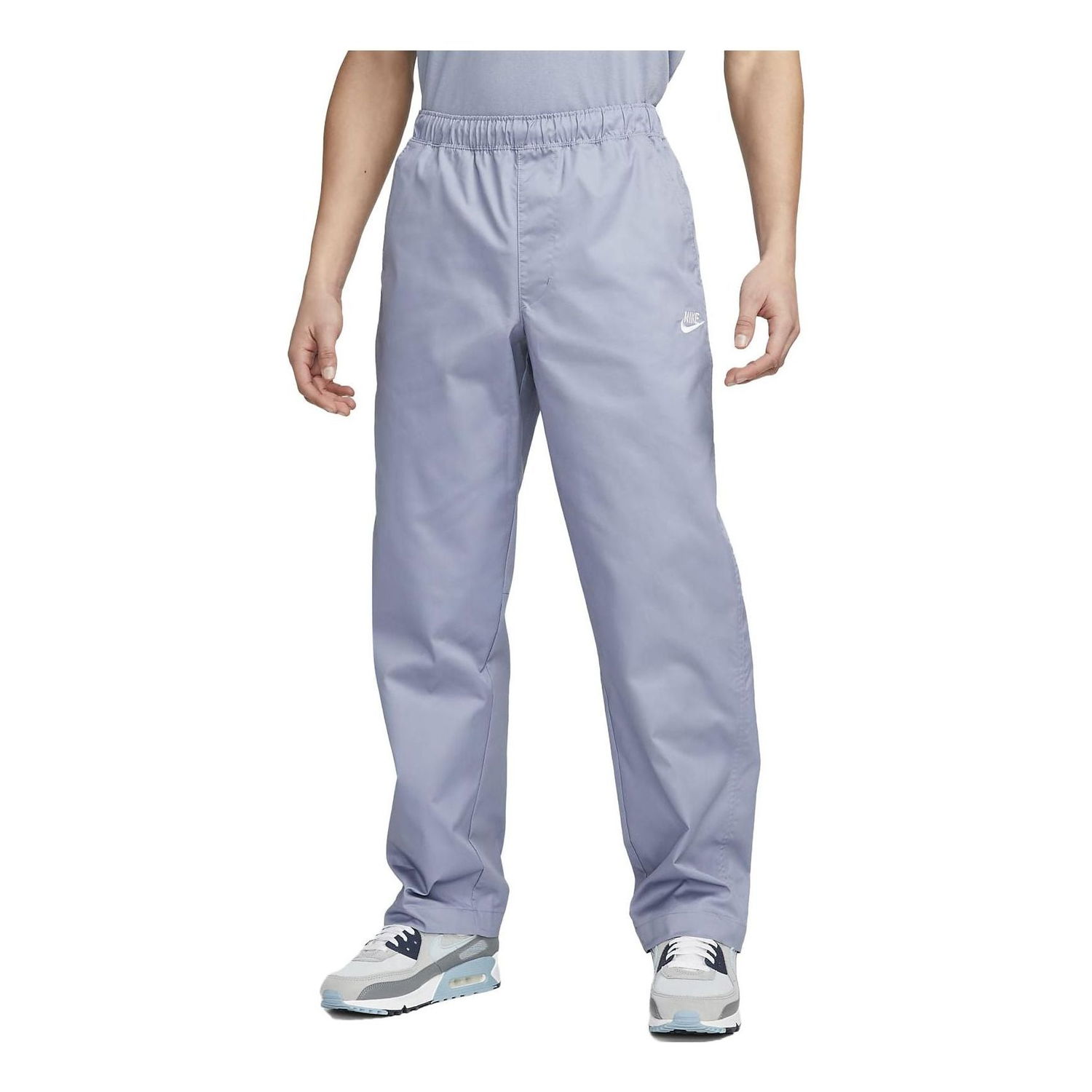 Панталони Nike Club Woven Straight Leg Trousers Лилаво | DX3337-493, 0