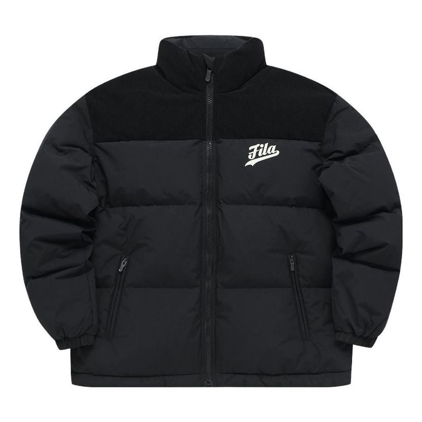 Пухо яке FILA Fusion Logo Down Jacket Черно | T11M342902F-BK
