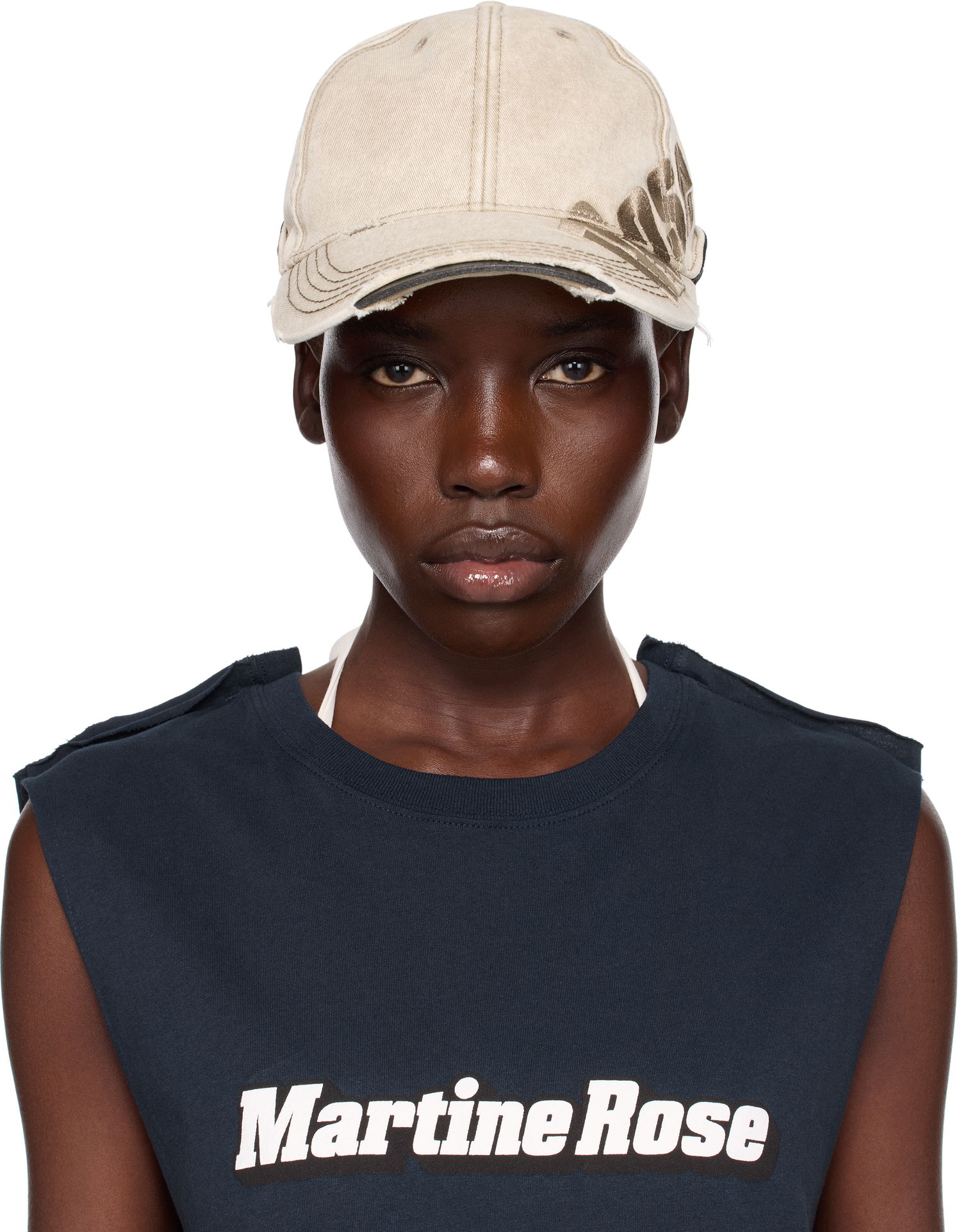 Шапка с козирка Martine Rose Martine Rose Roll Back Cap Тъмно синьо | 1168WP14716, 0