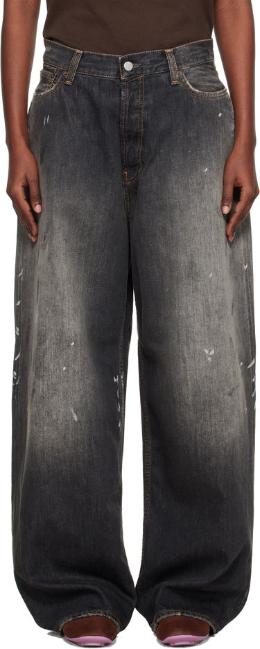 Дънки Acne Studios Acne Studios 2023 Wide Leg Jeans Черно | C00089-, 0