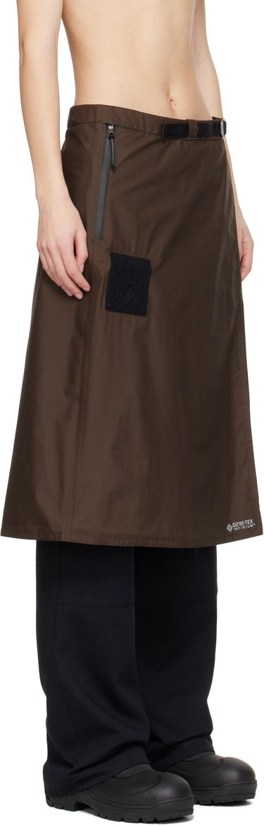 Пола ROA Tilak Edition Midi Paclite Skirt Кафяво | RBMW0304FA225, 1