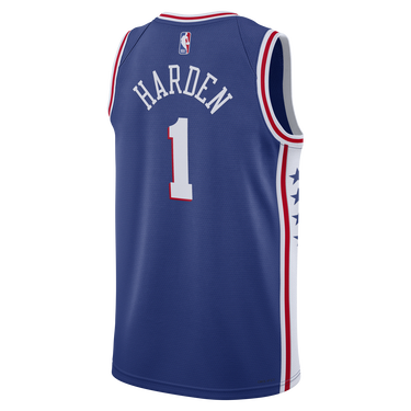 Фланелка Nike Dri-FIT Philadelphia 76ers Icon Edition 2022/23 Swingman Jersey Синьо | DN2018-405, 3