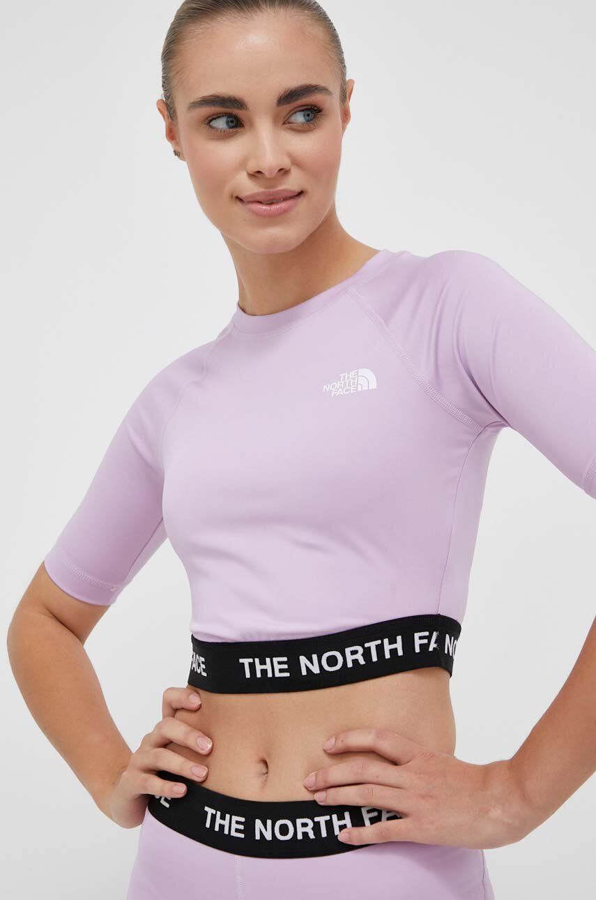 Съкратен топ The North Face Crop Top Лилаво | NF0A824FHCP1, 0