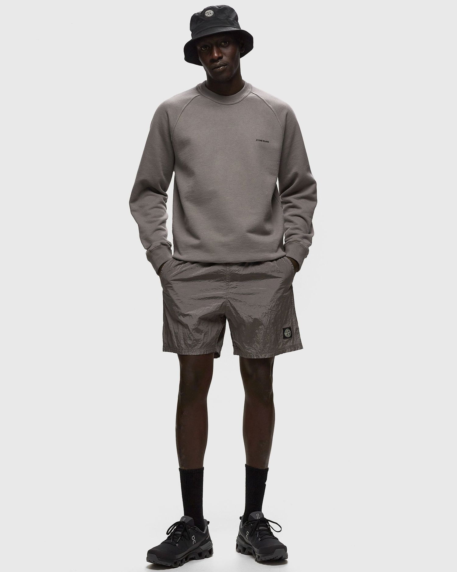Къси панталони Stone Island Shorts Сиво | 8015B0943.V0092, 1