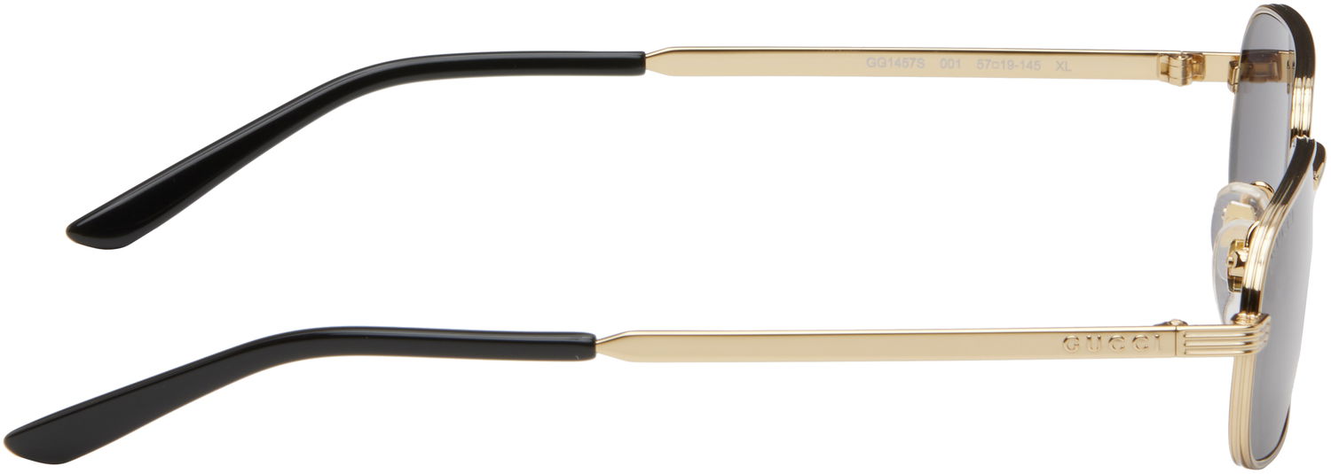 Слънчеви очила Gucci Rectangular Sunglasses Сиво | GG1457S-001, 1