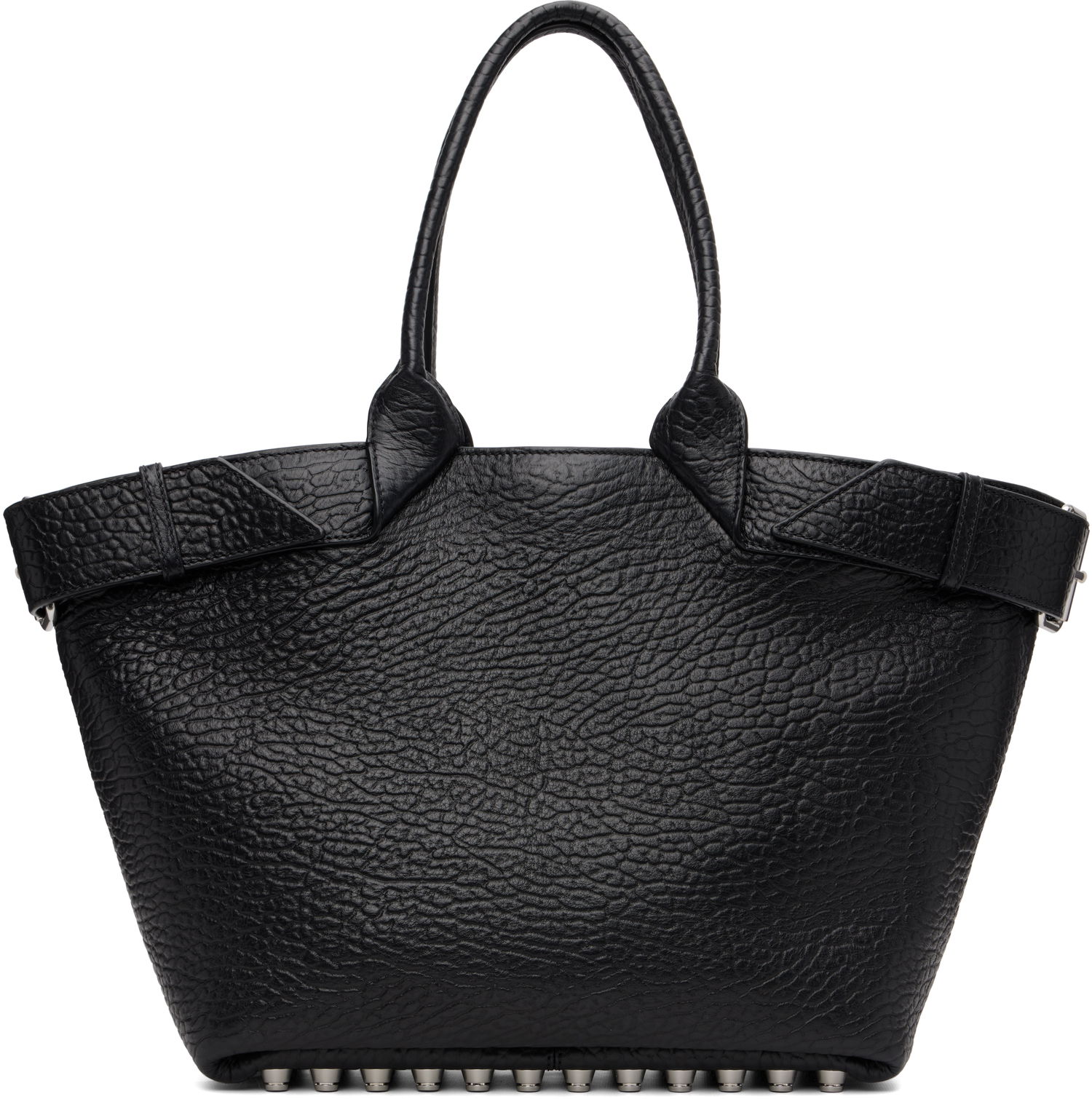 Голяма пазарска чанта Alexander Wang Alexander Wang Large Leather Rhett Tote Черно | 20325T60L, 0