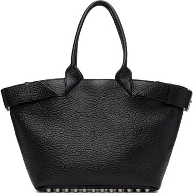 Голяма пазарска чанта Alexander Wang Alexander Wang Large Leather Rhett Tote Черно | 20325T60L, 0