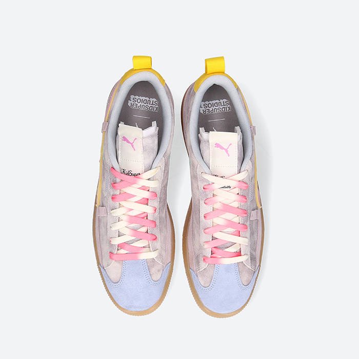 Кецове и обувки Puma Kidsuper x Suede VTG Сиво | 38051301, 1