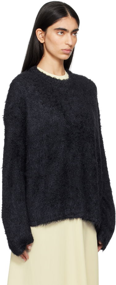 Пуловер TOTEME TOTEME Women's Crewneck Sweater Бяло | 242-WRT2289-YA0050, 4