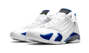 Кецове и обувки Jordan Air Jordan 14 Retro "Hyper Royal" Бяло | 487471-104, 3