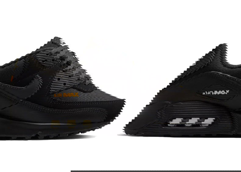 Кецове и обувки Nike Air Max 90 Black Speed Yellow Черно | HM0628-001, 0