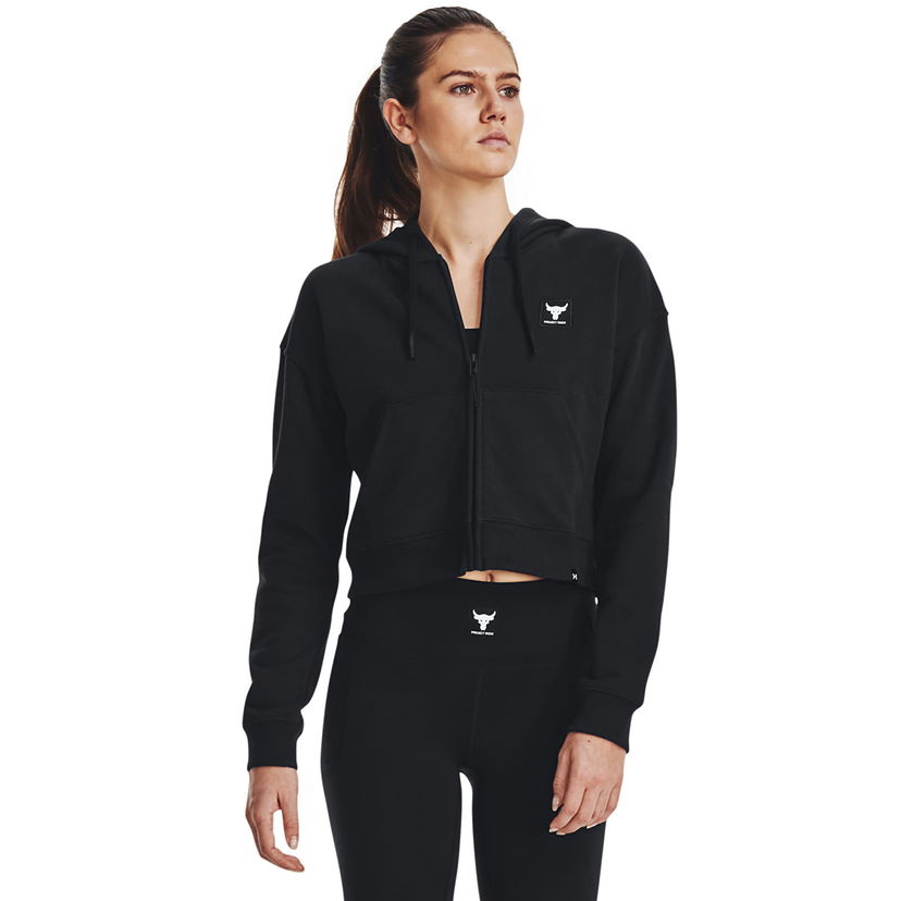 Суитчър Under Armour Project Rock Hw Terry Fz Black Черно | 1377446-001