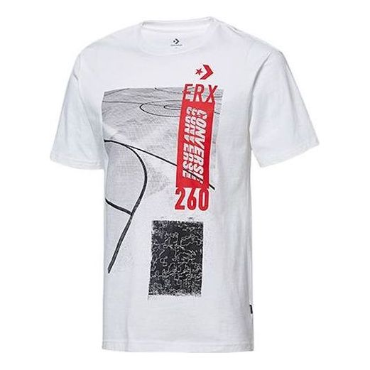 Тениска Converse ERX Graphic Short Sleeve T-Shirt Бяло | 10018255-A01