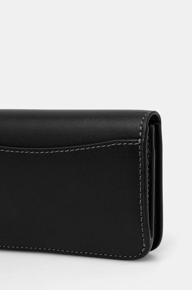 Портфейл Coach Leather Slim Fold Wallet Черно | CR990, 2