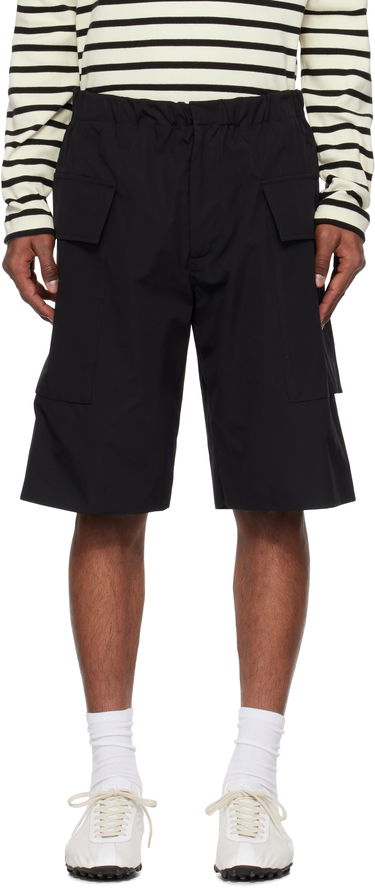 Къси панталони Jil Sander Jil Sander Embroidered Logo Cargo Shorts Черно | J47KA0279_J45292, 0