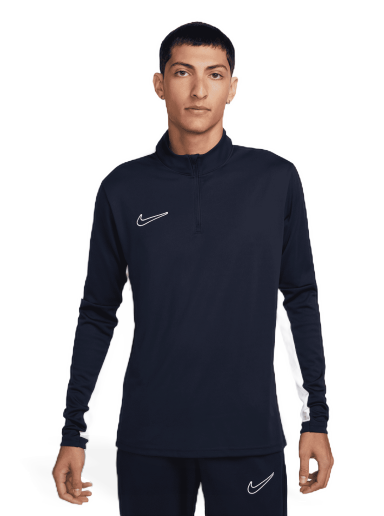 Тениска Nike Academy Dri-FIT 1/2 Zip Global Football Top Global Тъмно синьо | DX4294-451