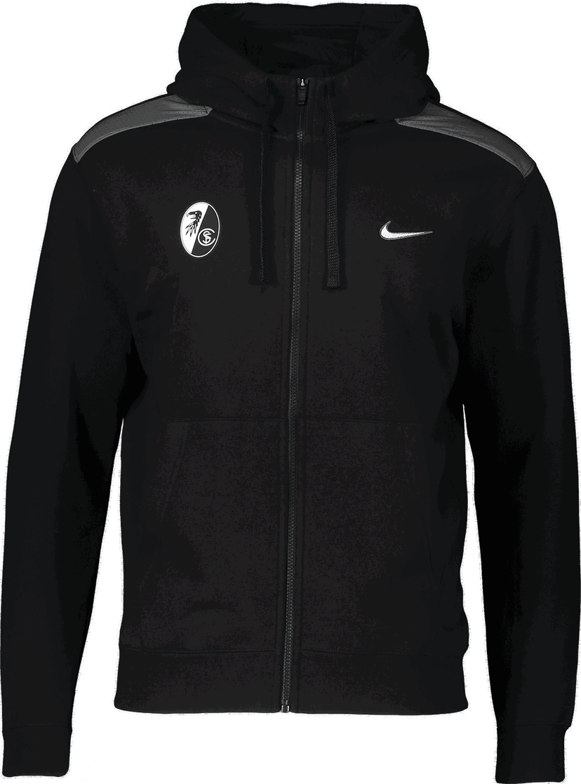 Суитчър Nike SC Freiburg NSW Hooded Jacket Черно | 5scffq8819-nocode