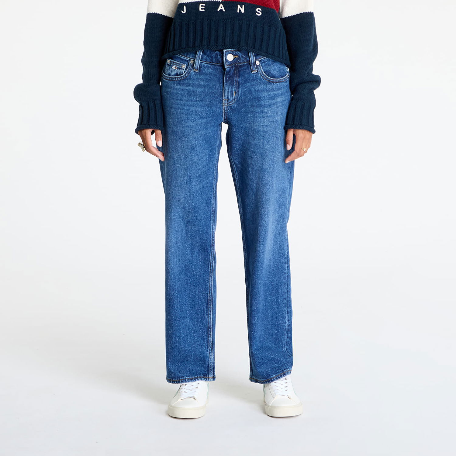 Дънки Tommy Hilfiger Sophie Low Straight Jeans Denim Dark Синьо | DW0DW19613 1BK, 0