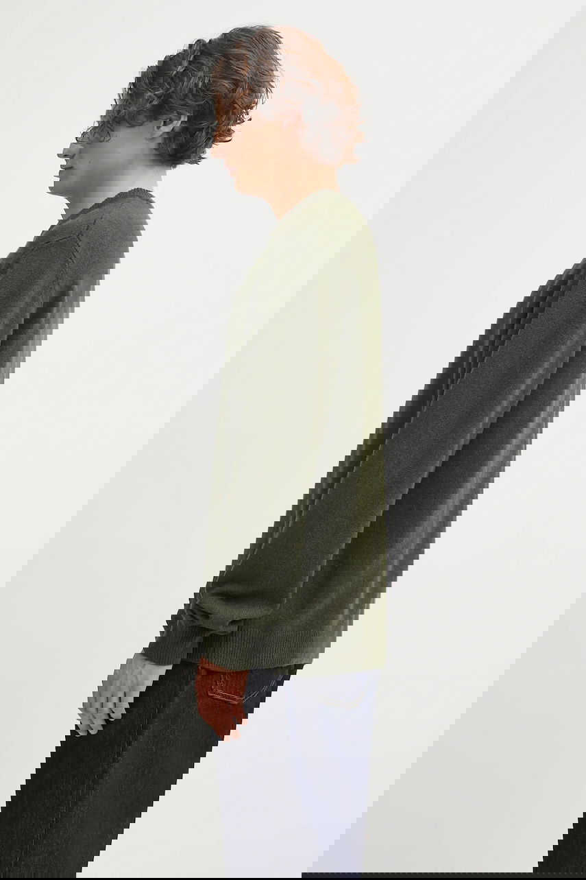 Пуловер Carhartt WIP Alten Wool Blend Sweater Зелено | I033917.2ZXXX, 1