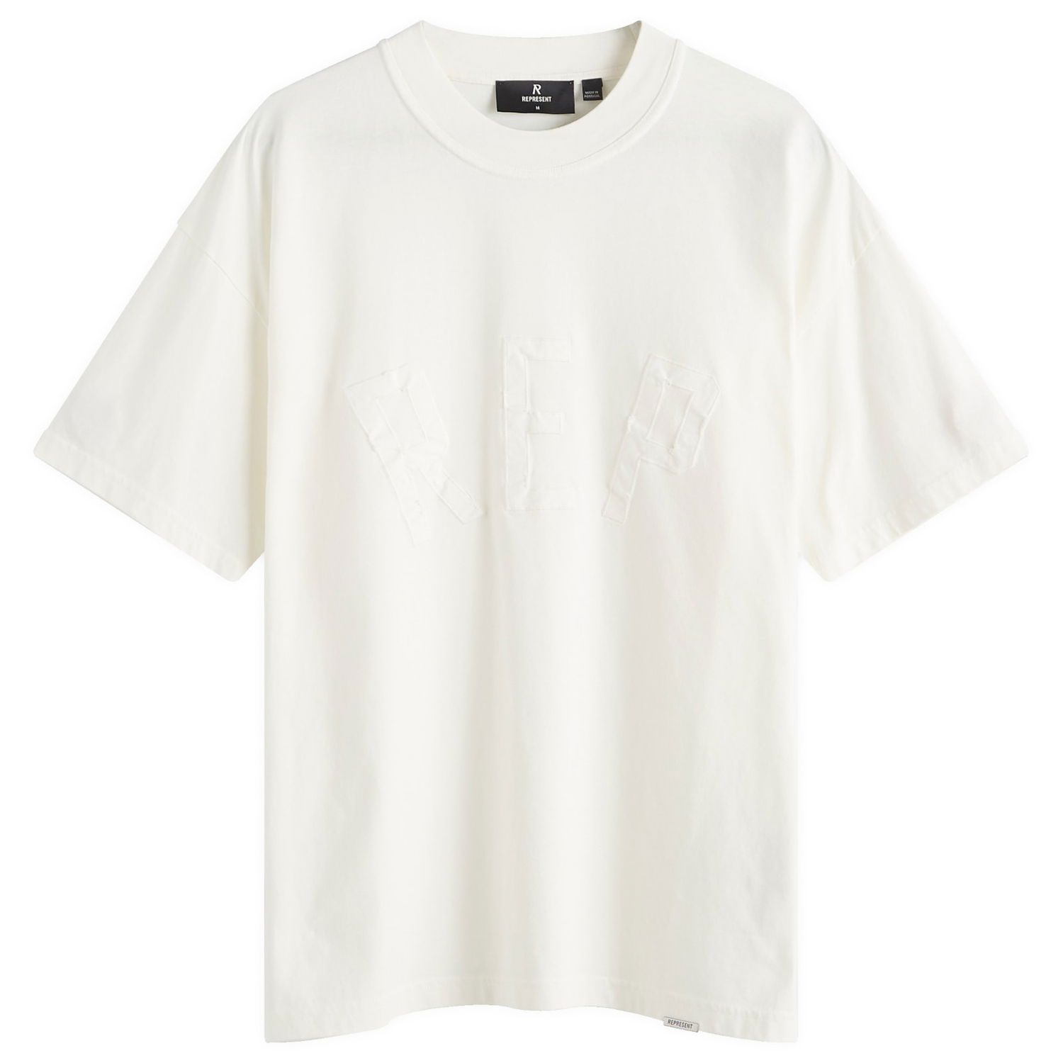 Тениска Represent Clo Rep Applique T-Shirt Бяло | MLM4252-072, 0