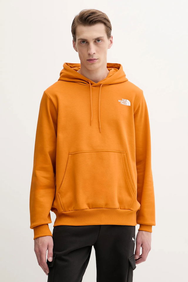 Simple Dome Hooded Sweatshirt with Logo