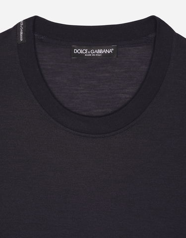 Тениска Dolce & Gabbana T-shirt M/corta Giro Сиво | G8RG0TFU75FS8282, 3