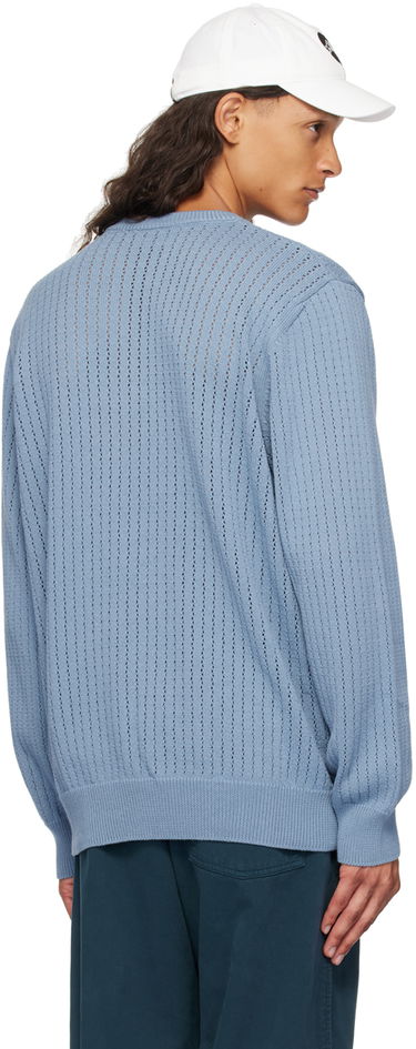 Пуловер Carhartt WIP Caleb Knit Sweater Синьо | I033714, 2