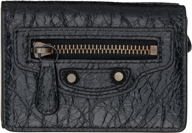 Портфейл Balenciaga 'Le City' Mini Leather Wallet Черно | 810669 2ABFY, 0