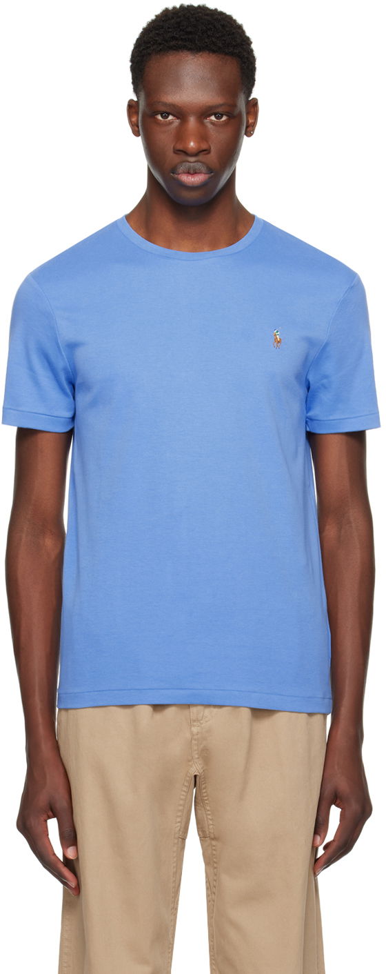 Тениска Polo by Ralph Lauren Blue Classic Fit T-Shirt Синьо | 710740727076, 0