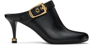 Кецове и обувки CHLOÉ Chloé Andrea Buckle Leather Mules Черно | CHC25S08CQK, 0