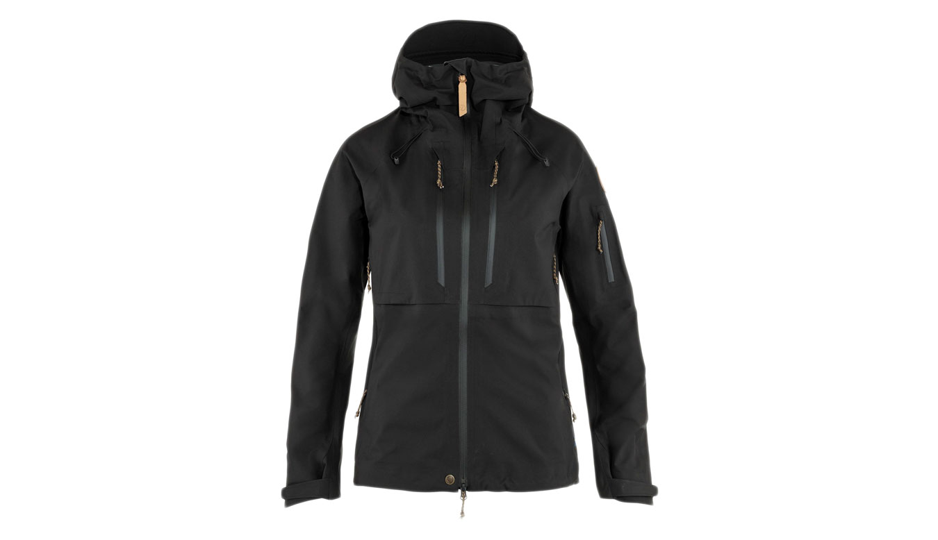 Ветровка FJÄLLRÄVEN Keb Eco-Shell Jacket Черно | F89600-550, 1