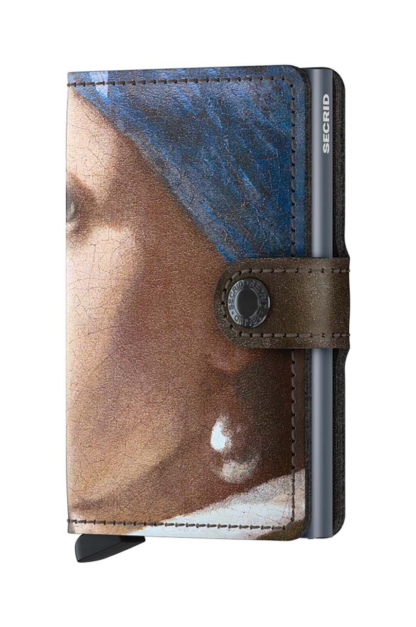 Портфейл Secrid Secrid Miniwallet Art Pearl Earring Wallet Синьо | MAr.Pearl.Earring, 0