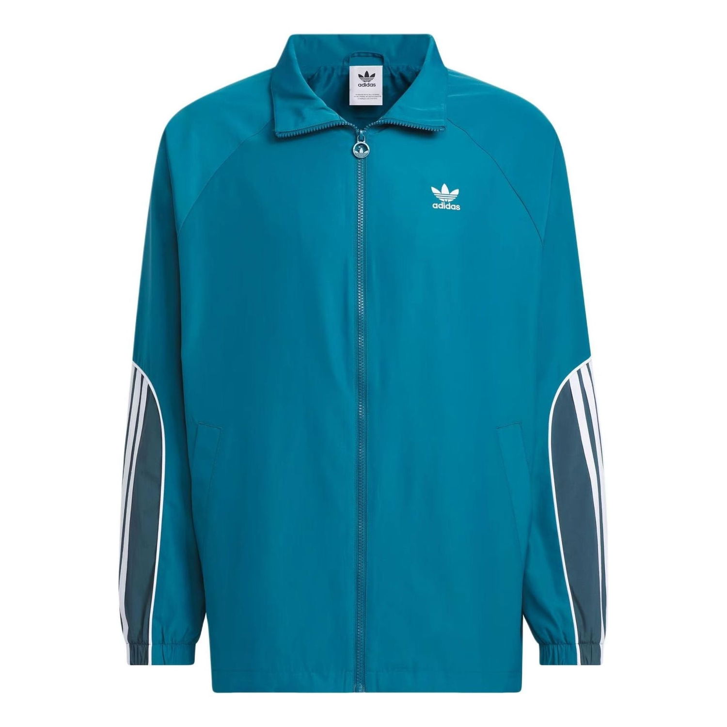 Ветровка adidas Originals Originals 3-Stripes Coach Jacket Синьо | JE3492, 0