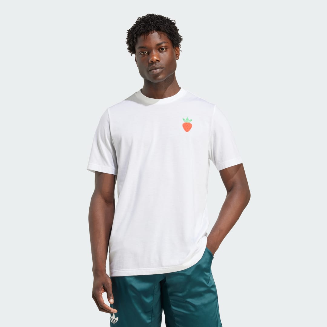 Тениска adidas Performance Tennis Graphic T-Shirt Бяло | JM8961, 0